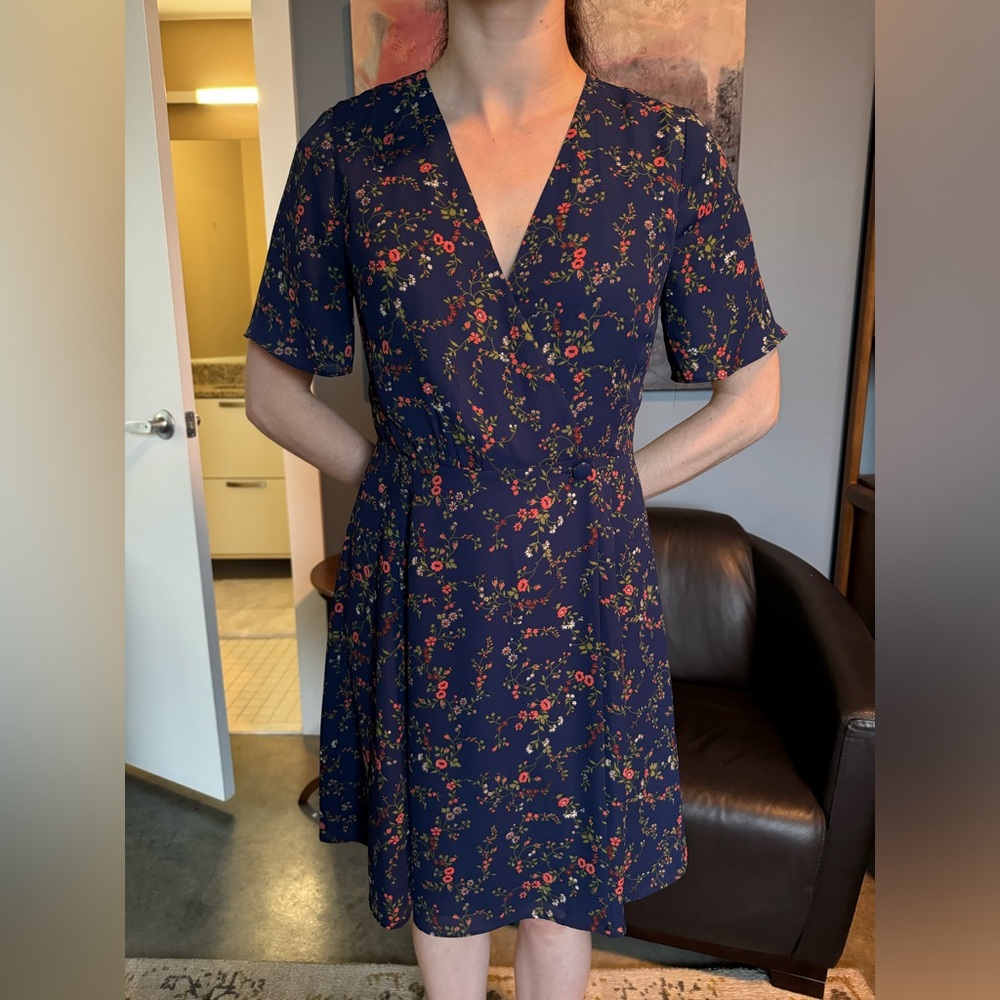 Madewell floral dress